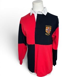 Cambridge University Heavyweight Cotton Rugby Shirt VTG 2004